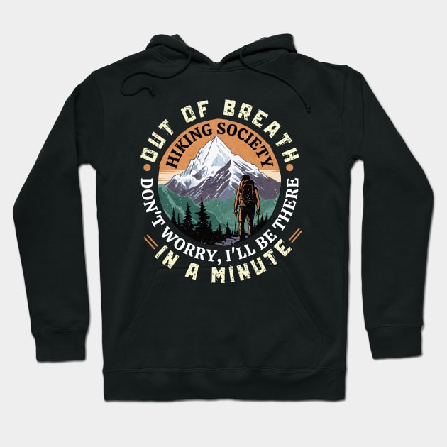 Out of Breath Society Hoodie by susanne.haewss@googlemail.com